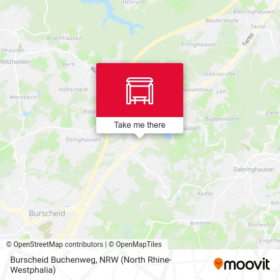 Burscheid Buchenweg map