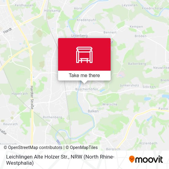 Карта Leichlingen Alte Holzer Str.