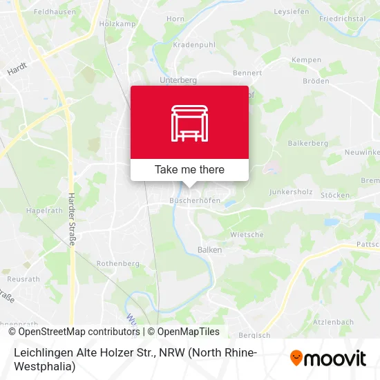 Карта Leichlingen Alte Holzer Str.