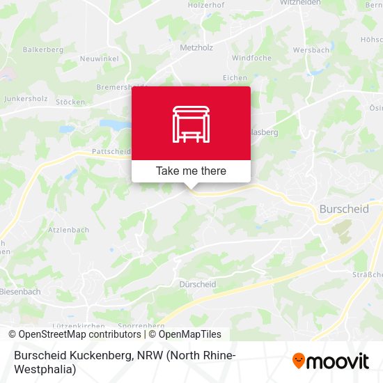 Карта Burscheid Kuckenberg