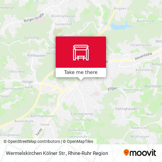 Wermelskirchen Kölner Str. map