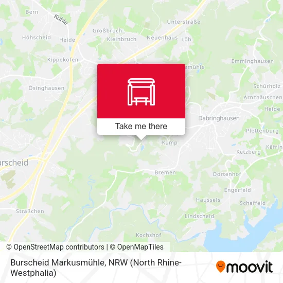 Карта Burscheid Markusmühle