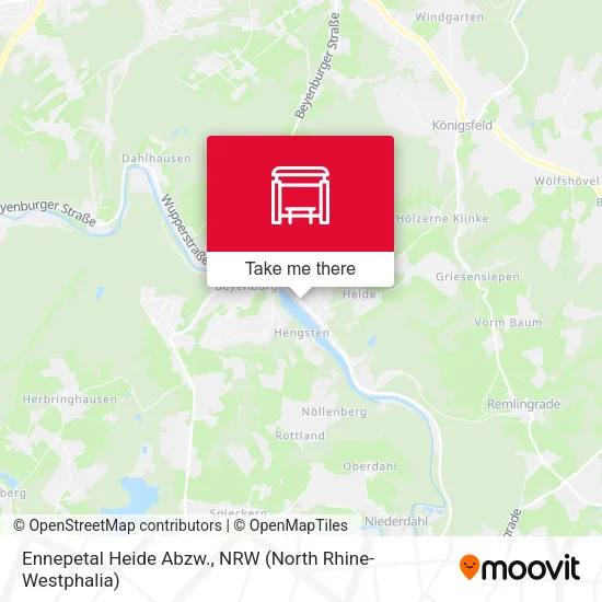 Карта Ennepetal Heide Abzw.