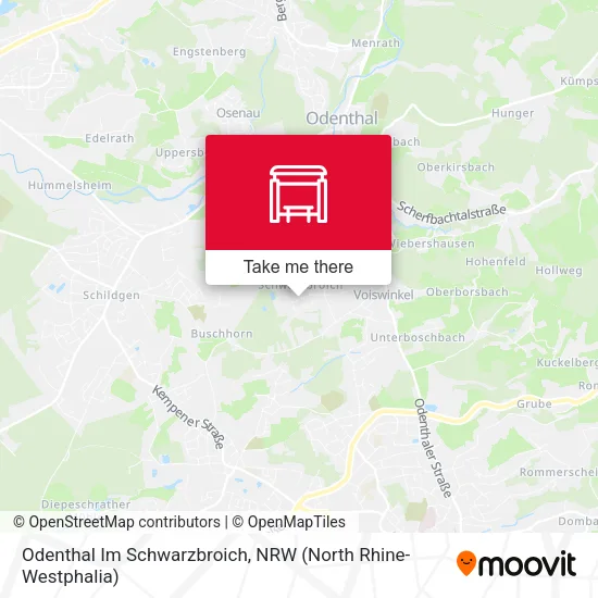 Карта Odenthal Im Schwarzbroich