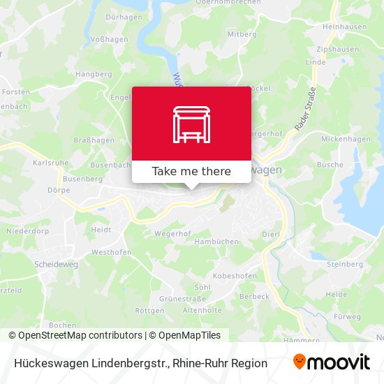 Hückeswagen Lindenbergstr. map