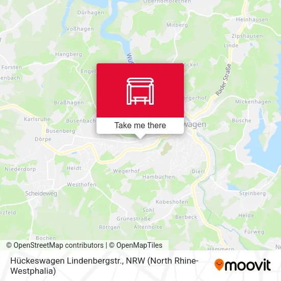 Карта Hückeswagen Lindenbergstr.