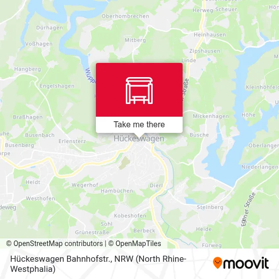 Hückeswagen Bahnhofstr. map