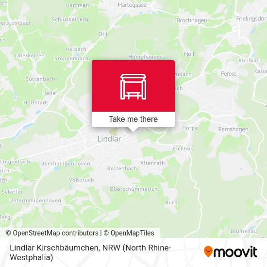 Lindlar Kirschbäumchen map