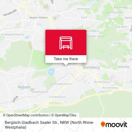 Bergisch Gladbach Saaler Str. map