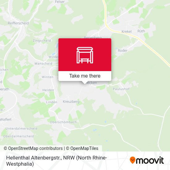 Карта Hellenthal Altenbergstr.