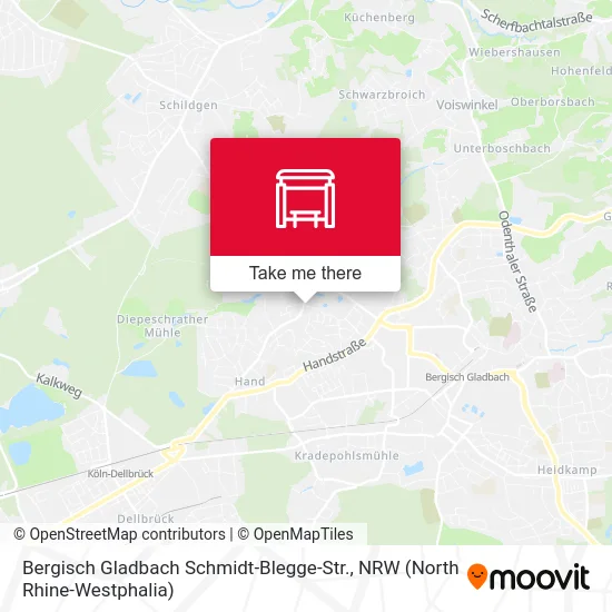 Bergisch Gladbach Schmidt-Blegge-Str. map
