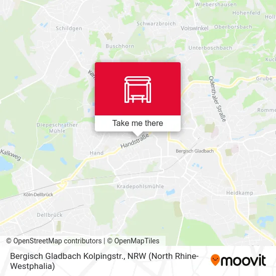 Bergisch Gladbach Kolpingstr. map