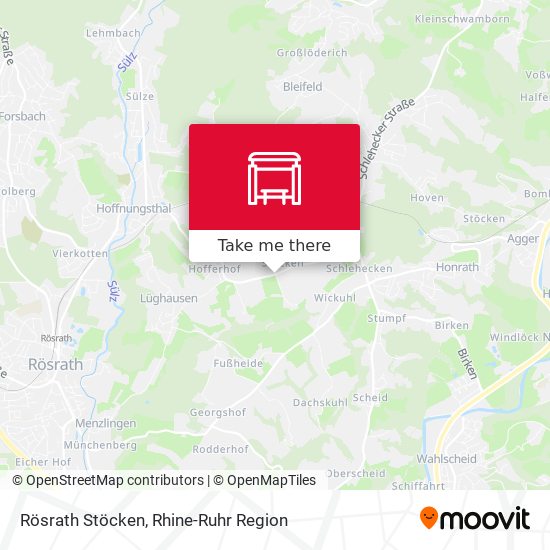 Rösrath Stöcken map