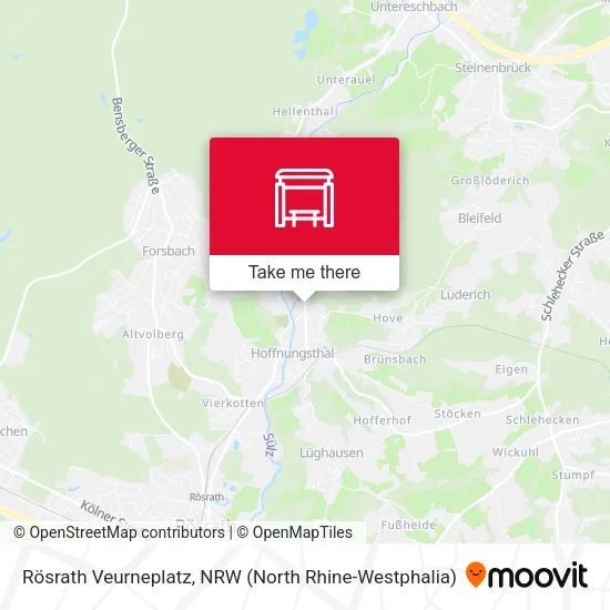 Карта Rösrath Veurneplatz