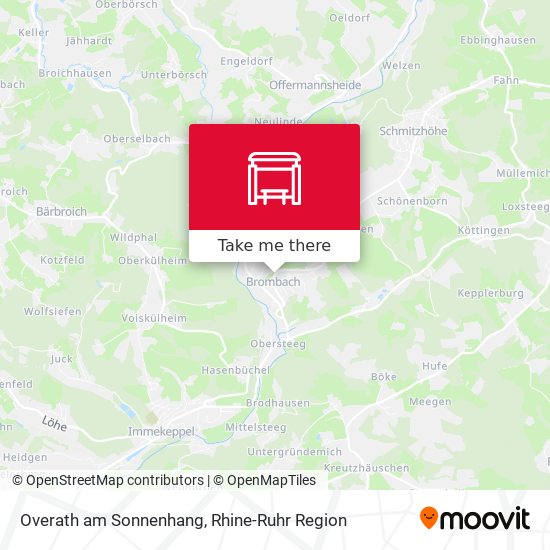 Overath am Sonnenhang map