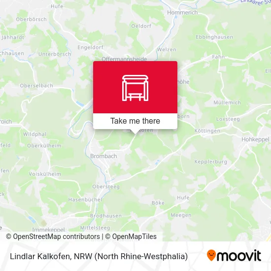 Карта Lindlar Kalkofen