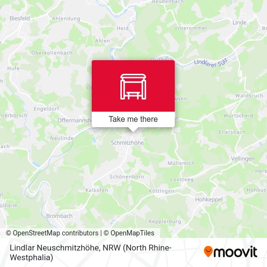 Карта Lindlar Neuschmitzhöhe