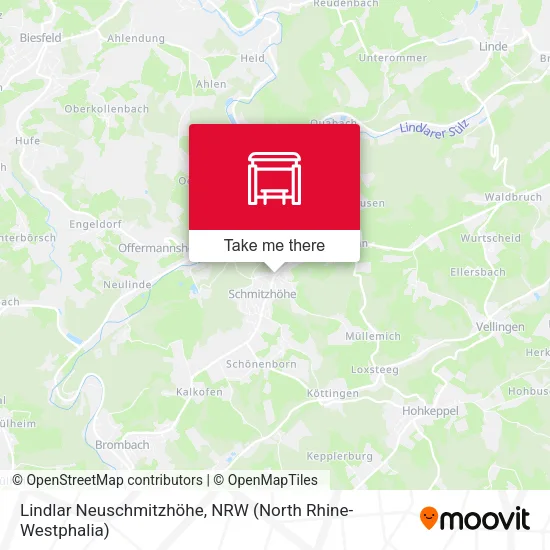 Карта Lindlar Neuschmitzhöhe