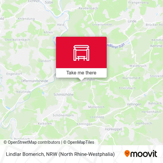 Карта Lindlar Bomerich