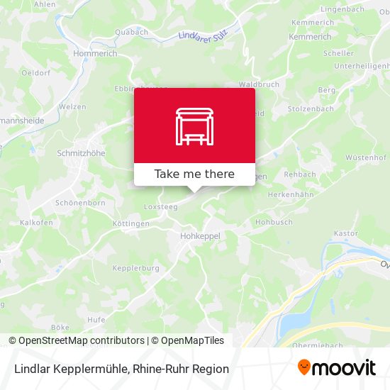 Lindlar Kepplermühle map