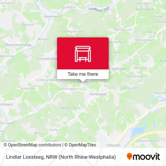 Карта Lindlar Loxsteeg