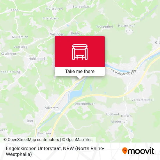 Карта Engelskirchen Unterstaat