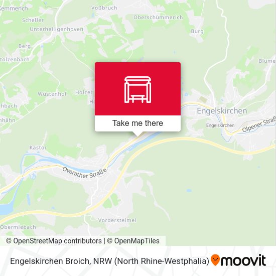 Карта Engelskirchen Broich