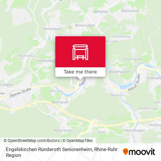 Engelskirchen Ründeroth Seniorenheim map