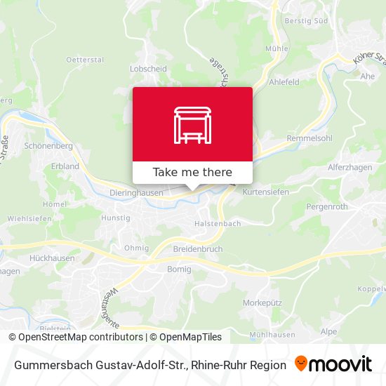 Gummersbach Gustav-Adolf-Str. map