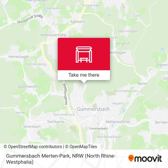 Gummersbach Merten-Park map