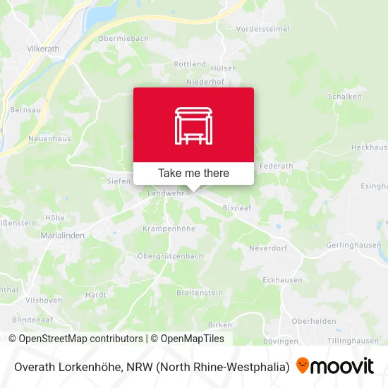Карта Overath Lorkenhöhe
