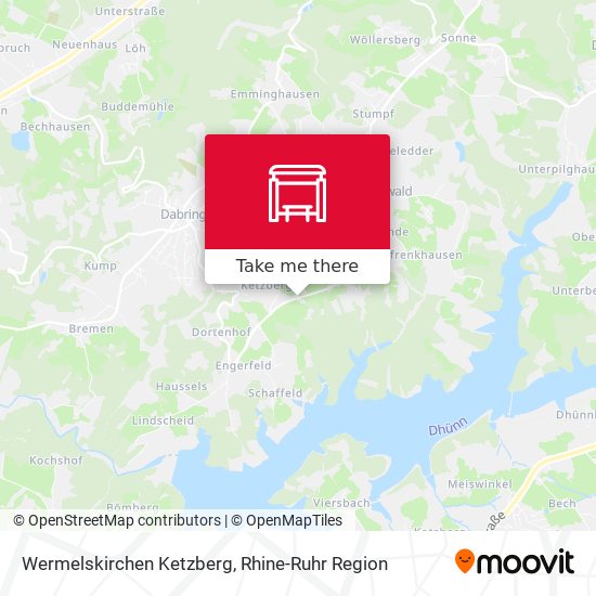 Wermelskirchen Ketzberg map
