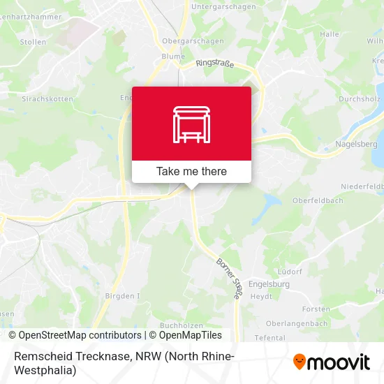 Карта Remscheid Trecknase