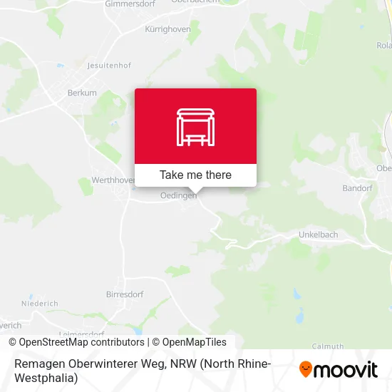 Карта Remagen Oberwinterer Weg