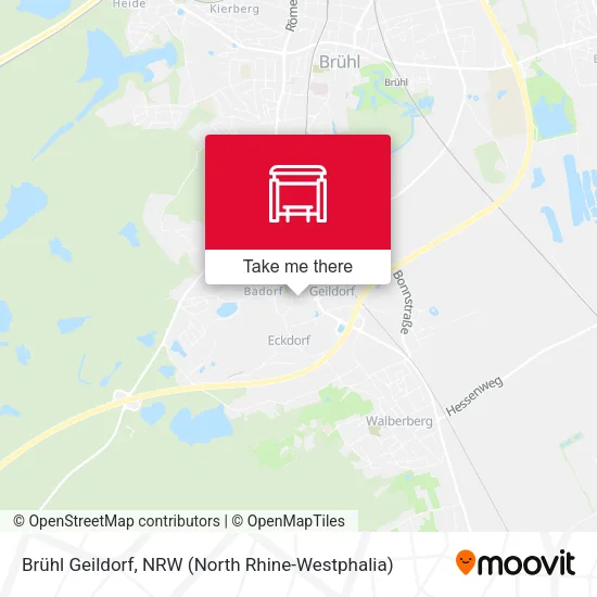 Карта Brühl Geildorf
