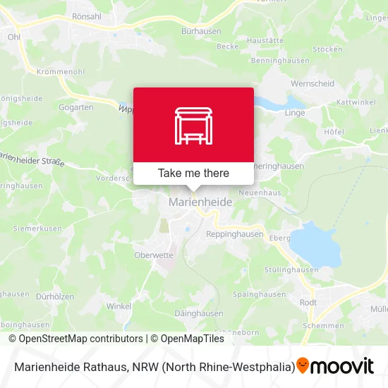 Карта Marienheide Rathaus