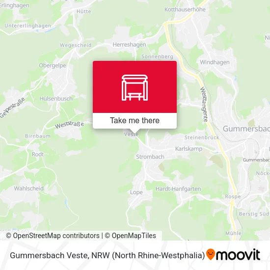 Карта Gummersbach Veste