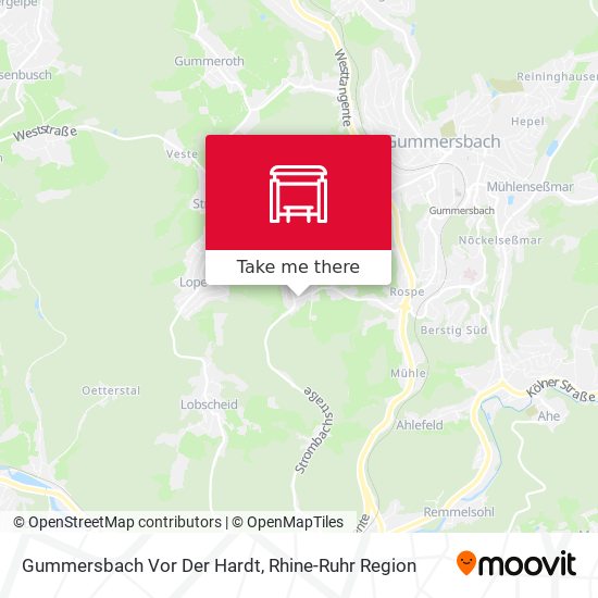 Gummersbach Vor Der Hardt map