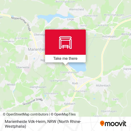 Marienheide Vdk-Heim map