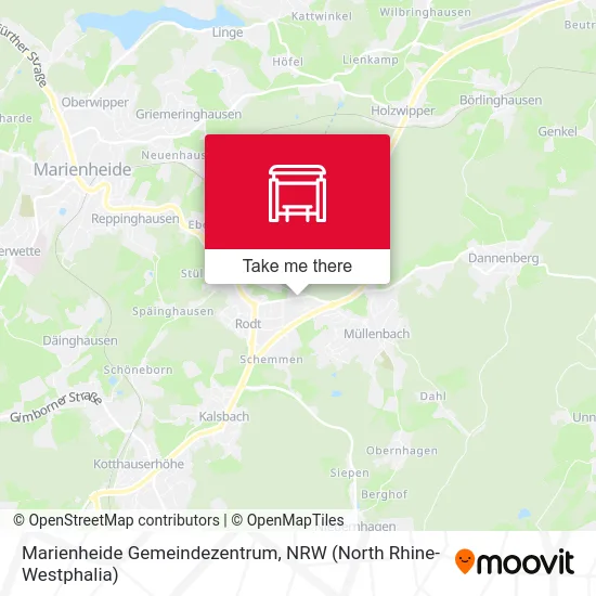 Marienheide Gemeindezentrum map