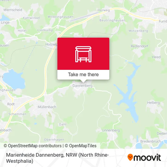 Карта Marienheide Dannenberg