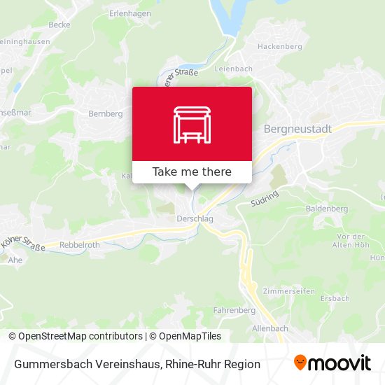 Gummersbach Vereinshaus map