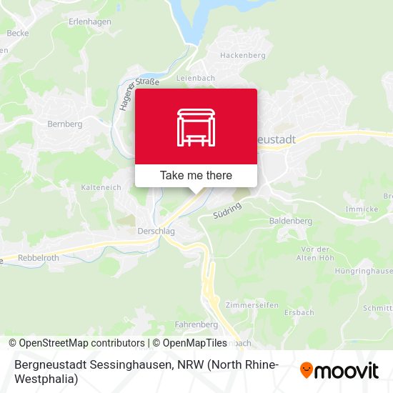 Карта Bergneustadt Sessinghausen