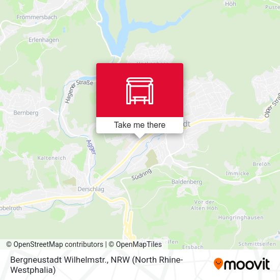 Карта Bergneustadt Wilhelmstr.