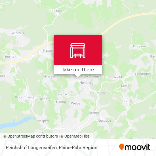 Reichshof Langenseifen map