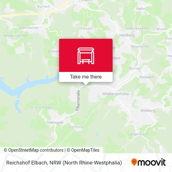 Карта Reichshof Elbach