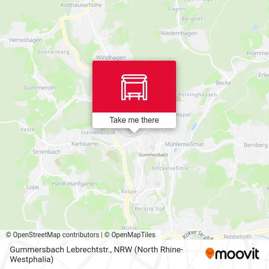 Gummersbach Lebrechtstr. map