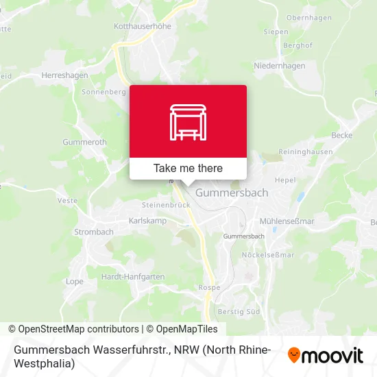 Gummersbach Wasserfuhrstr. map