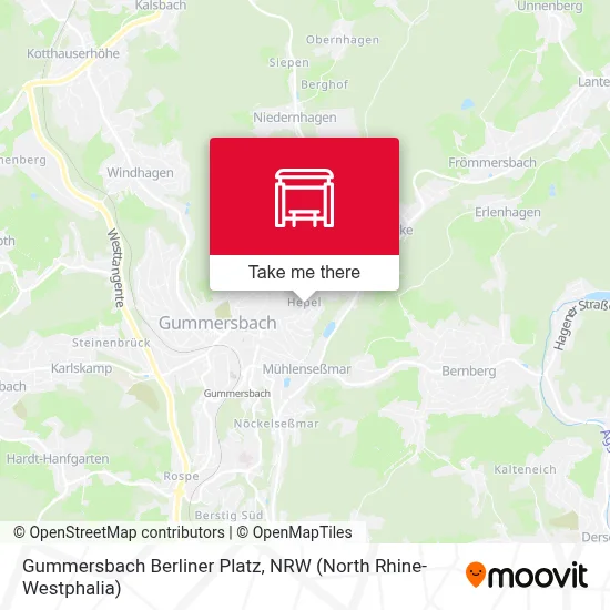 Gummersbach Berliner Platz map