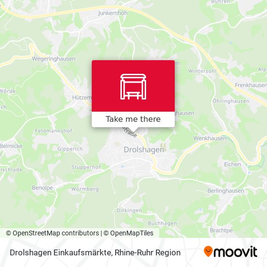 Drolshagen Einkaufsmärkte map
